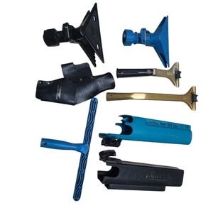 Window washing huge lot, Leather Holster,  fixi clamps, the ledger squeegee hand